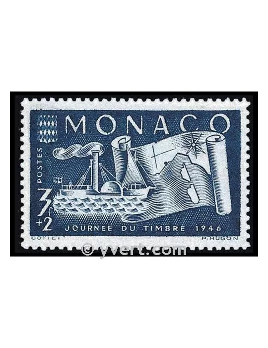 n° 294 -  Timbre Monaco Poste