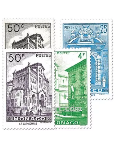 n° 307/313C -  Timbre Monaco Poste 2