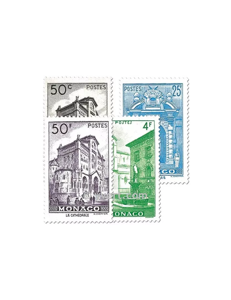 n° 307/313C -  Timbre Monaco Poste