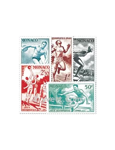 n° 319/323 -  Timbre Monaco Poste
