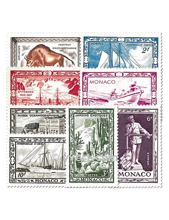 n° 324/331 -  Timbre Monaco Poste