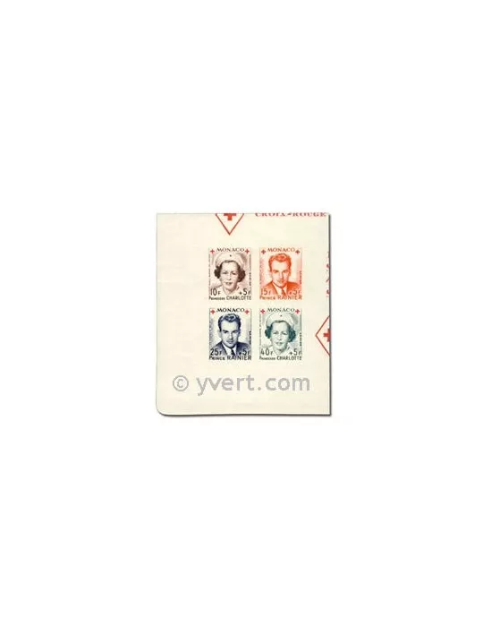 n° 334B/337B -  Timbre Monaco Poste