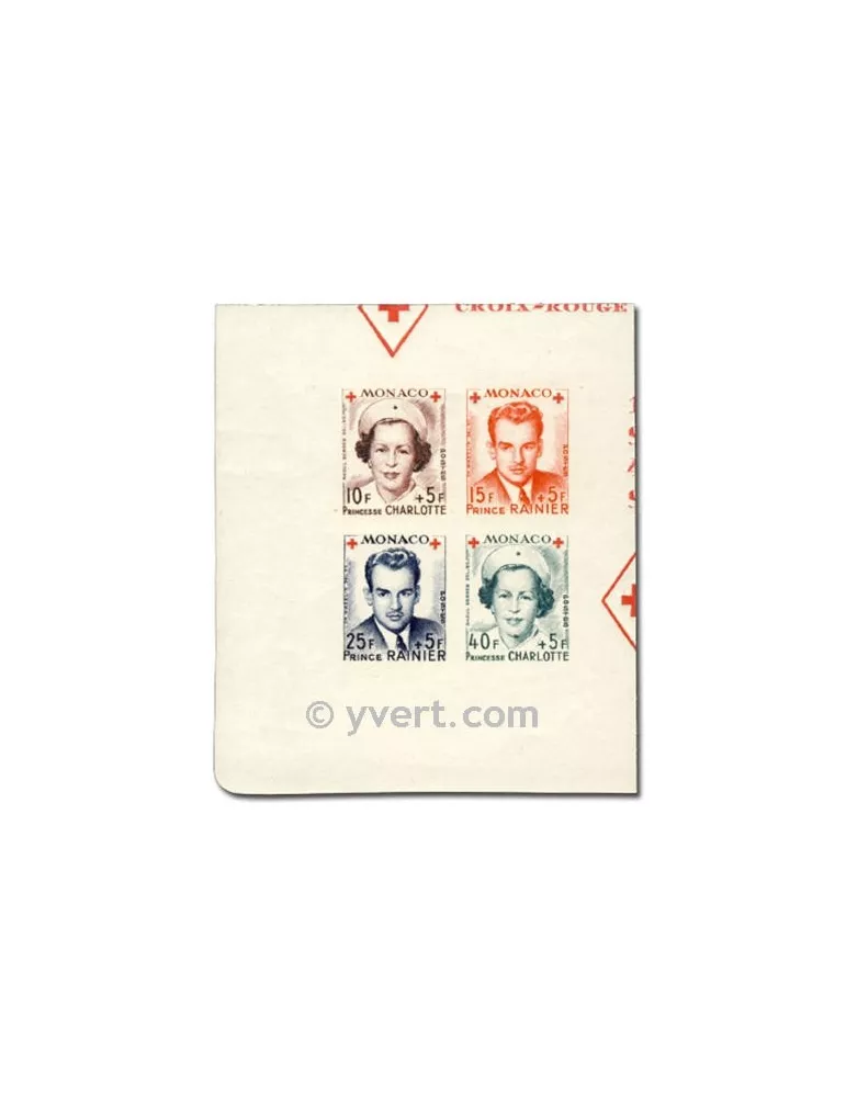 n° 334B/337B -  Timbre Monaco Poste