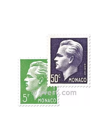 n° 344/350 -  Timbre Monaco Poste