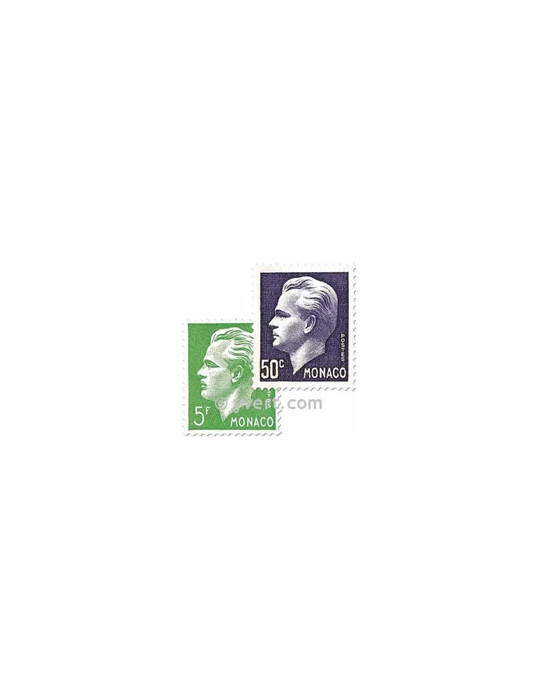 n° 344/350 -  Timbre Monaco Poste