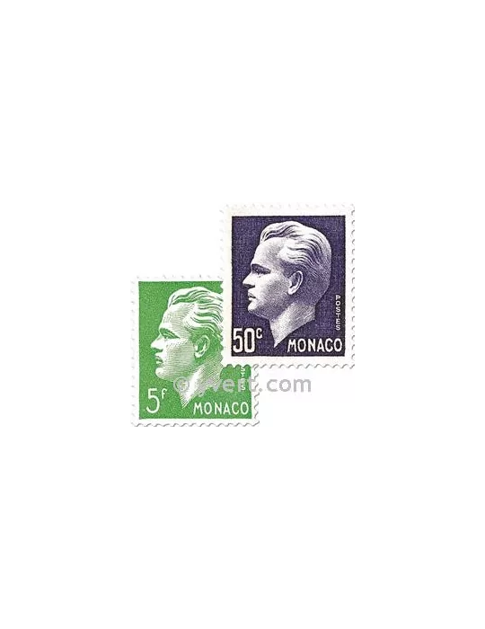 n° 344/350 -  Timbre Monaco Poste