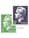 n° 344/350 -  Timbre Monaco Poste
