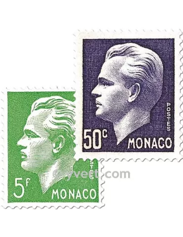 n° 344/350 -  Timbre Monaco Poste 2