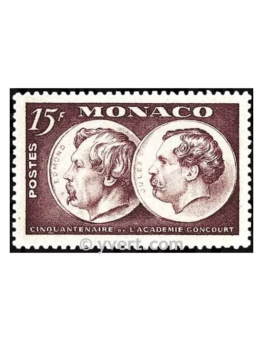 n° 352 -  Timbre Monaco Poste