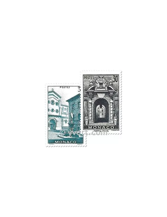 n° 369/370 -  Timbre Monaco Poste