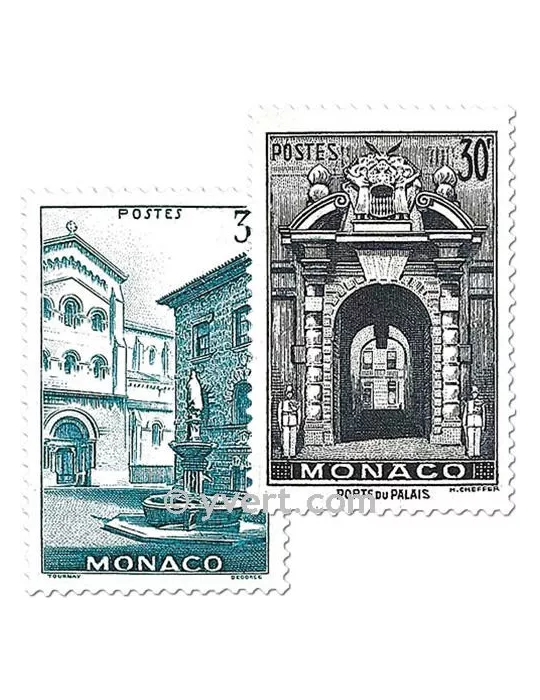 n° 369/370 -  Timbre Monaco Poste