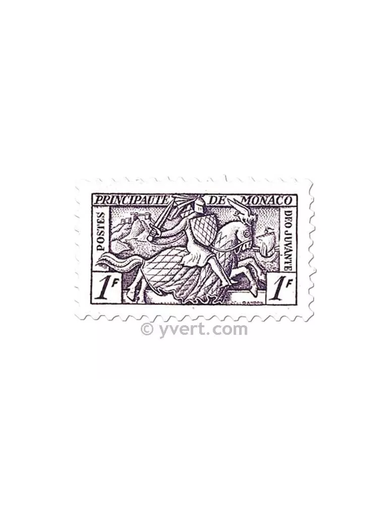 n° 371/375 -  Timbre Monaco Poste