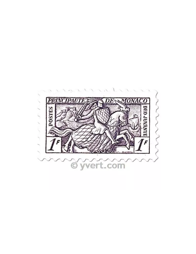 n° 371/375 -  Timbre Monaco Poste