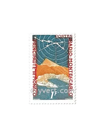 n° 376/378 -  Timbre Monaco Poste