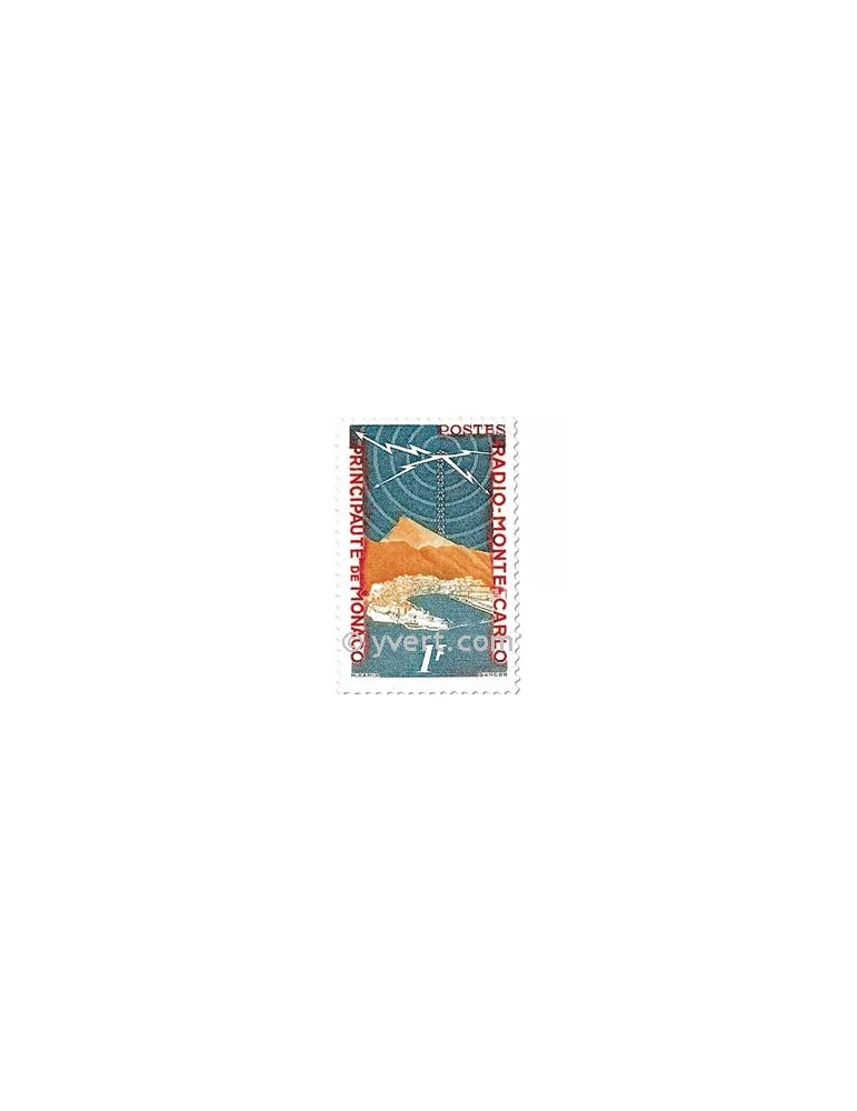 n° 376/378 -  Timbre Monaco Poste