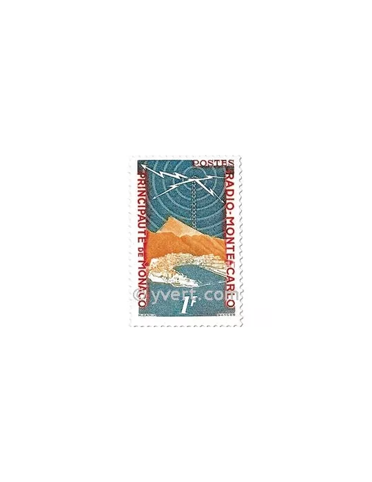 n° 376/378 -  Timbre Monaco Poste