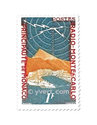 n° 376/378 -  Timbre Monaco Poste 2
