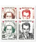 n° 379A/382A -  Timbre Monaco Poste