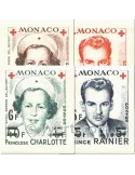n° 379B/382B -  Timbre Monaco Poste