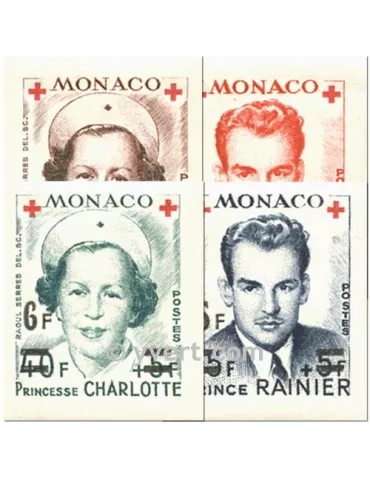 n° 379B/382B -  Timbre Monaco Poste 2