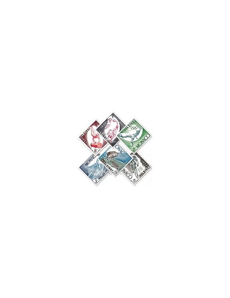 n° 386/391 -  Timbre Monaco Poste