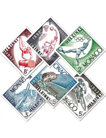 n° 386/391 -  Timbre Monaco Poste 2