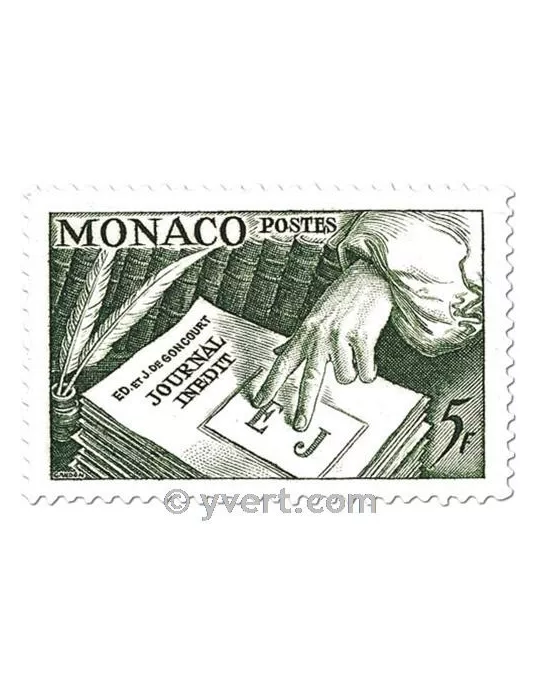 n° 392/393 -  Timbre Monaco Poste