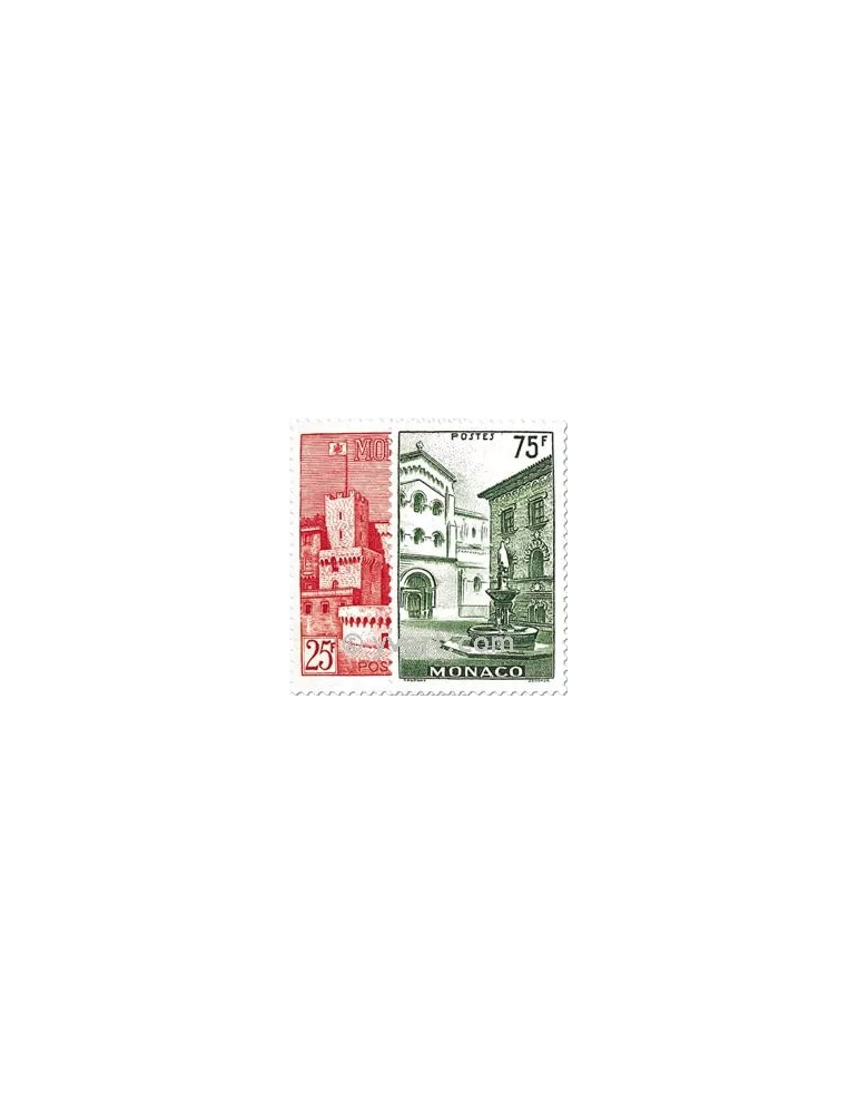 n° 397/398 -  Timbre Monaco Poste