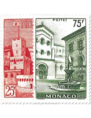 n° 397/398 -  Timbre Monaco Poste 2