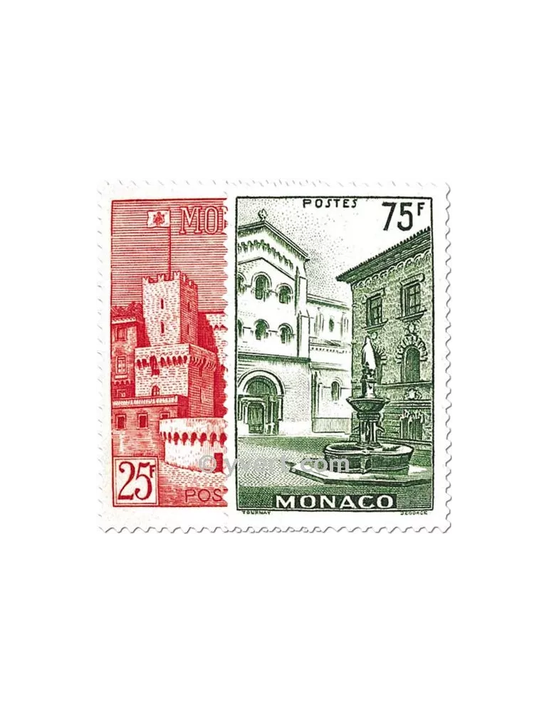 n° 397/398 -  Timbre Monaco Poste