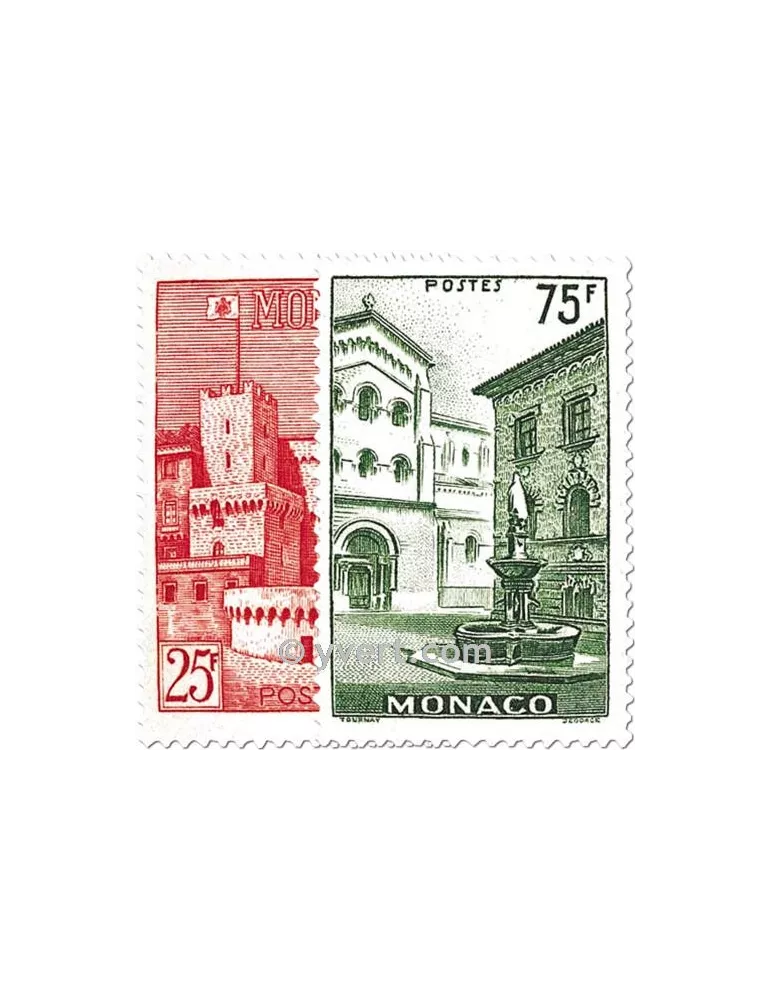 n° 397/398 -  Timbre Monaco Poste