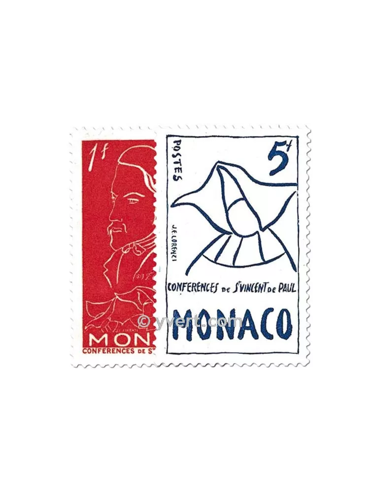 n° 399/401 -  Timbre Monaco Poste