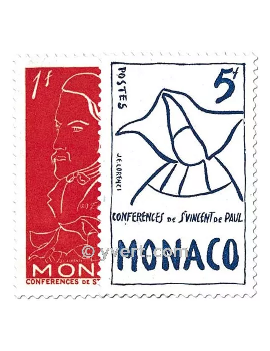 n° 399/401 -  Timbre Monaco Poste
