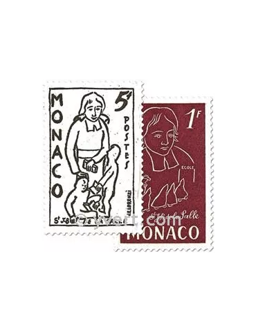 n° 402/404 -  Timbre Monaco Poste