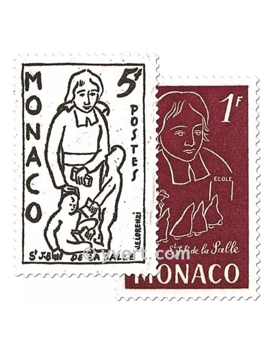 n° 402/404 -  Timbre Monaco Poste