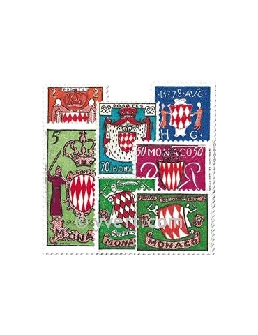 n° 405/411 -  Timbre Monaco Poste