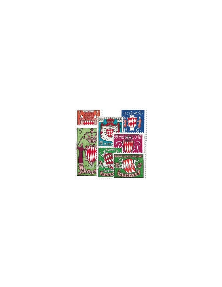 n° 405/411 -  Timbre Monaco Poste