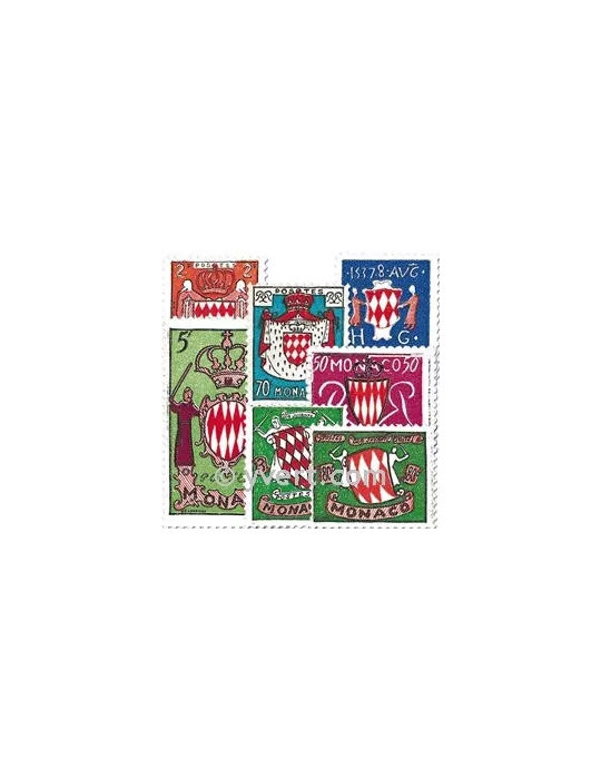 n° 405/411 -  Timbre Monaco Poste