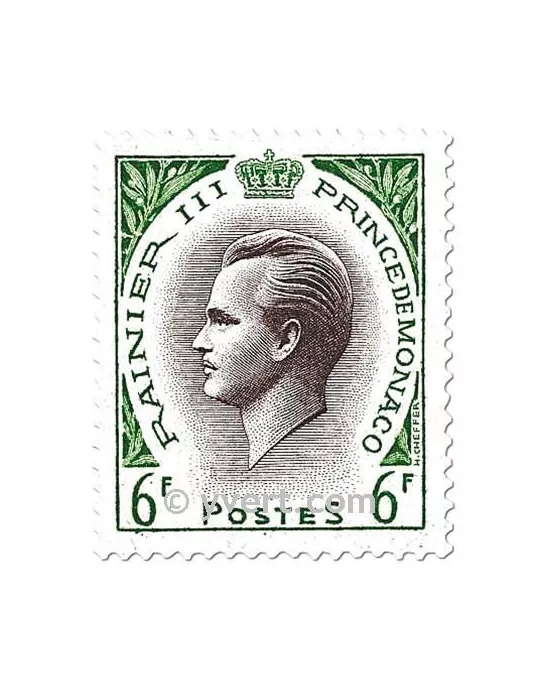 n° 421/426A -  Timbre Monaco Poste