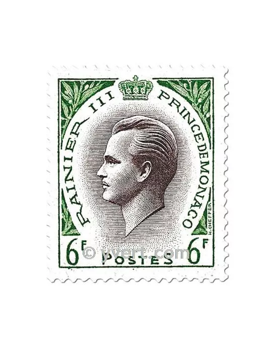 n° 421/426A -  Timbre Monaco Poste