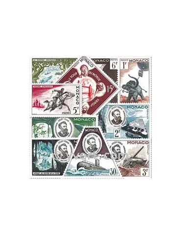n° 427/436 -  Timbre Monaco Poste