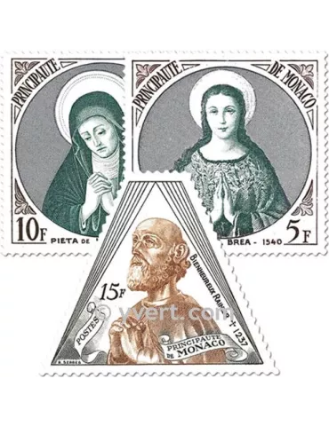 n° 437/439 -  Timbre Monaco Poste 2