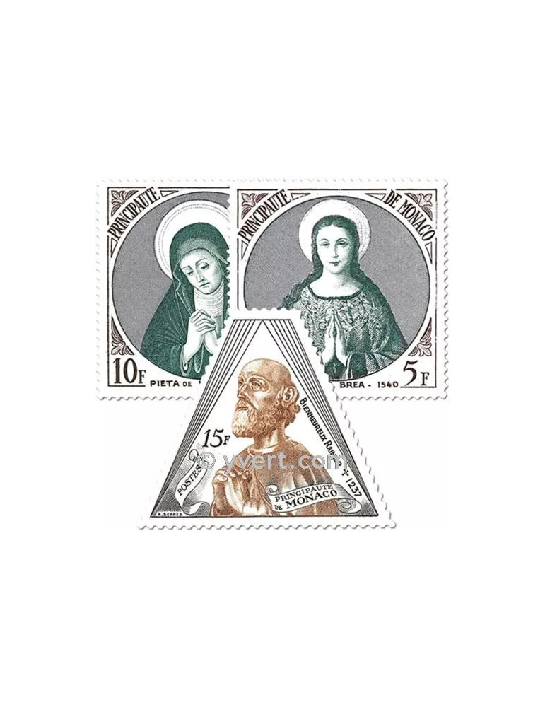 n° 437/439 -  Timbre Monaco Poste