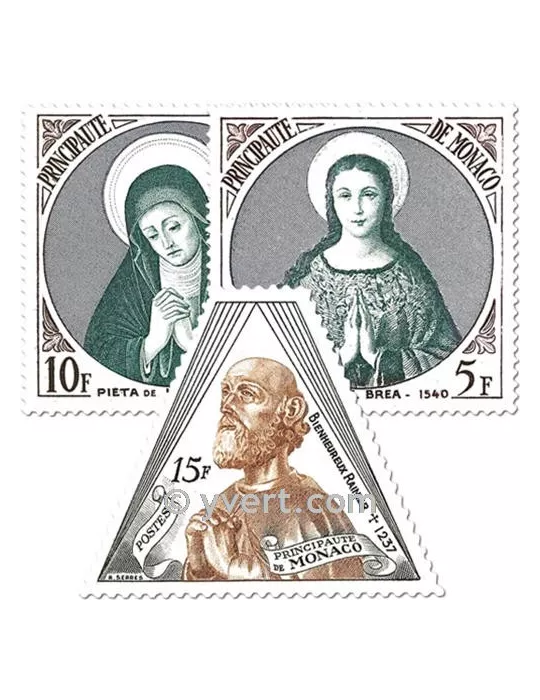 n° 437/439 -  Timbre Monaco Poste