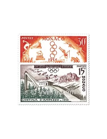 n° 442/443 -  Timbre Monaco Poste