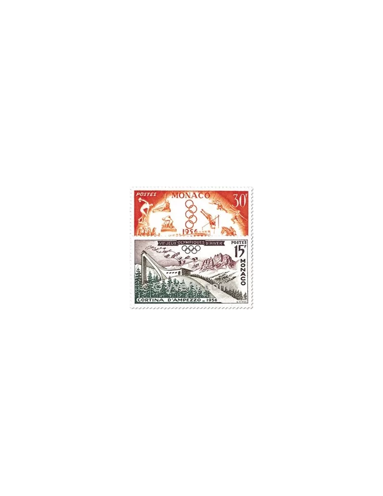 n° 442/443 -  Timbre Monaco Poste