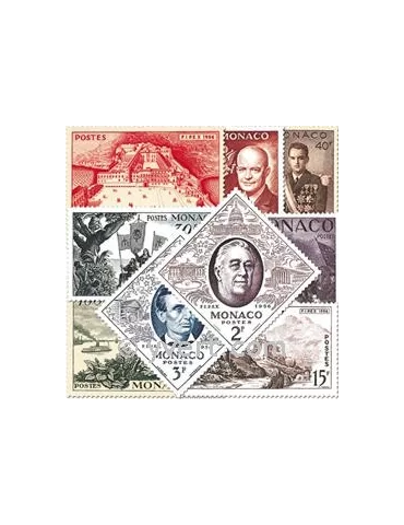 n° 444/452 -  Timbre Monaco Poste