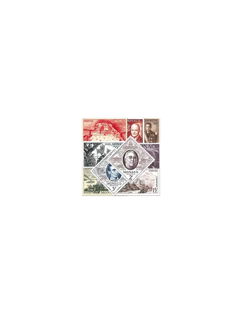 n° 444/452 -  Timbre Monaco Poste