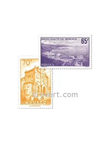 n° 487/488 -  Timbre Monaco Poste