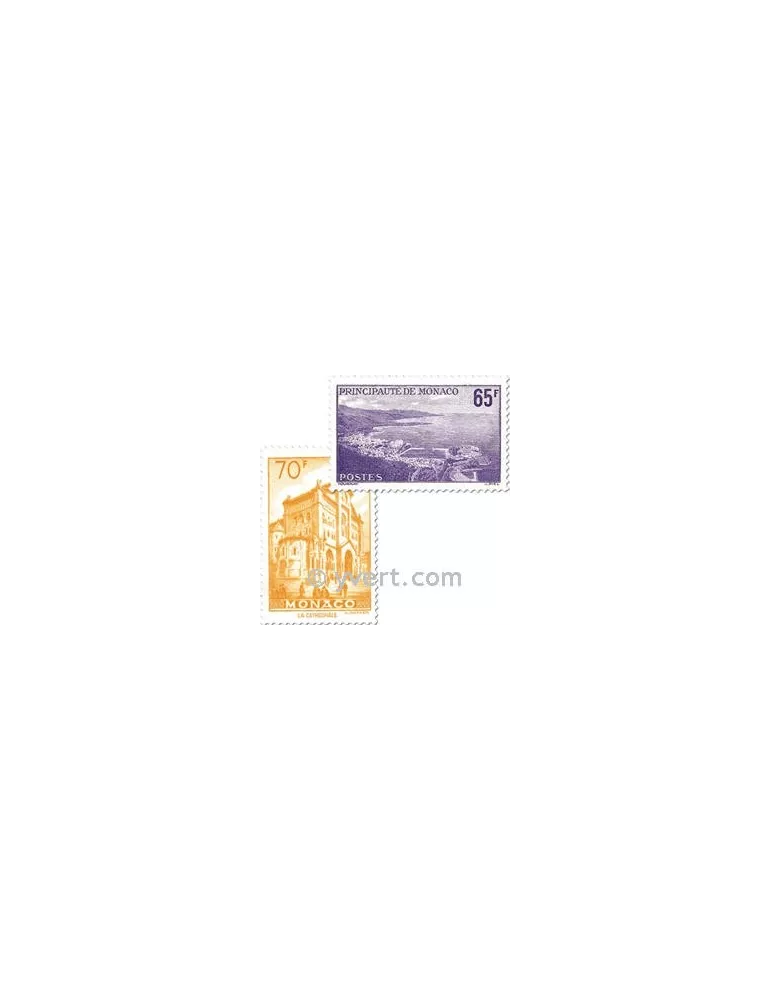 n° 487/488 -  Timbre Monaco Poste